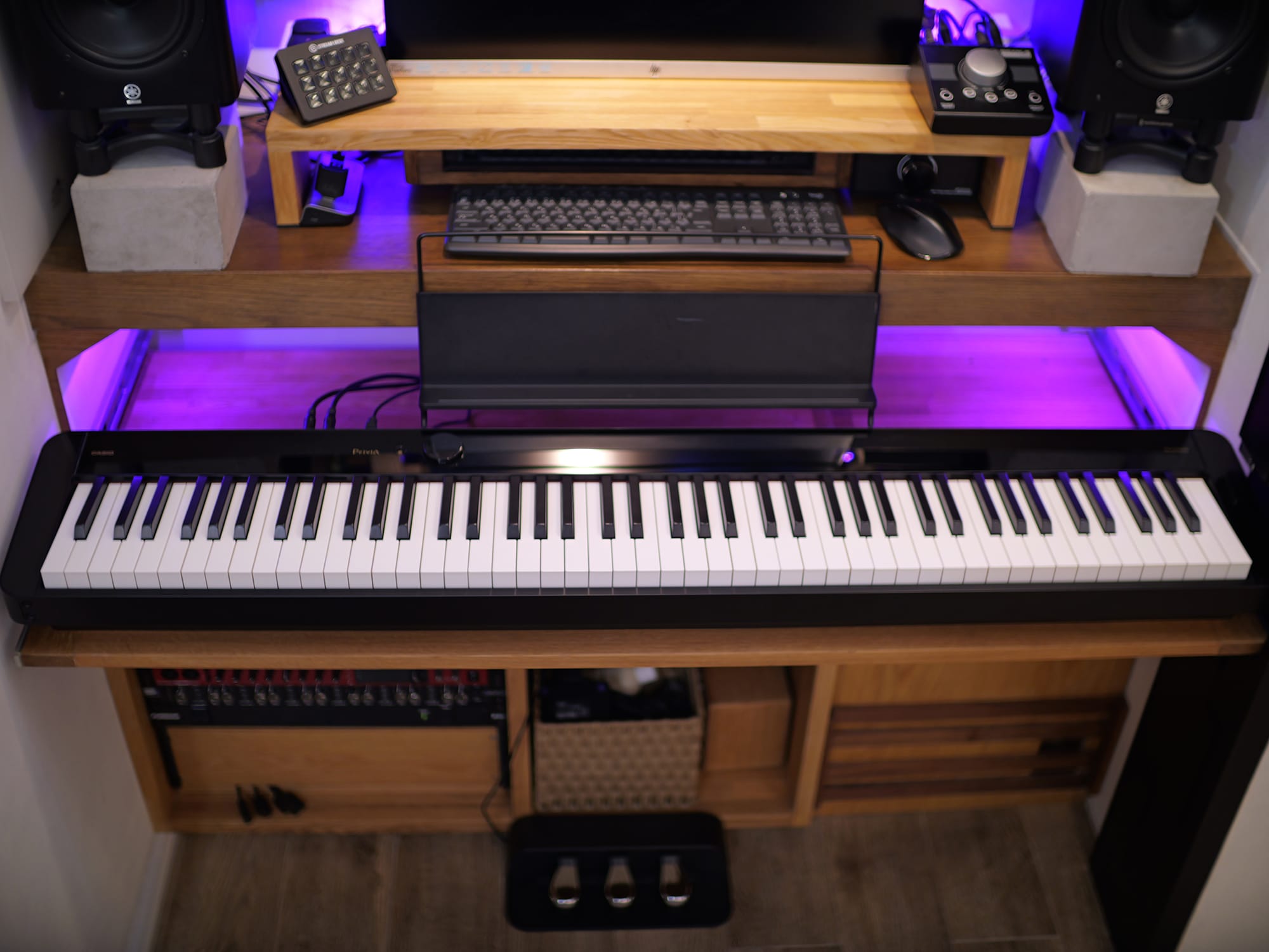 Casio Privia PX-S5000 有料レンタルキーボード1