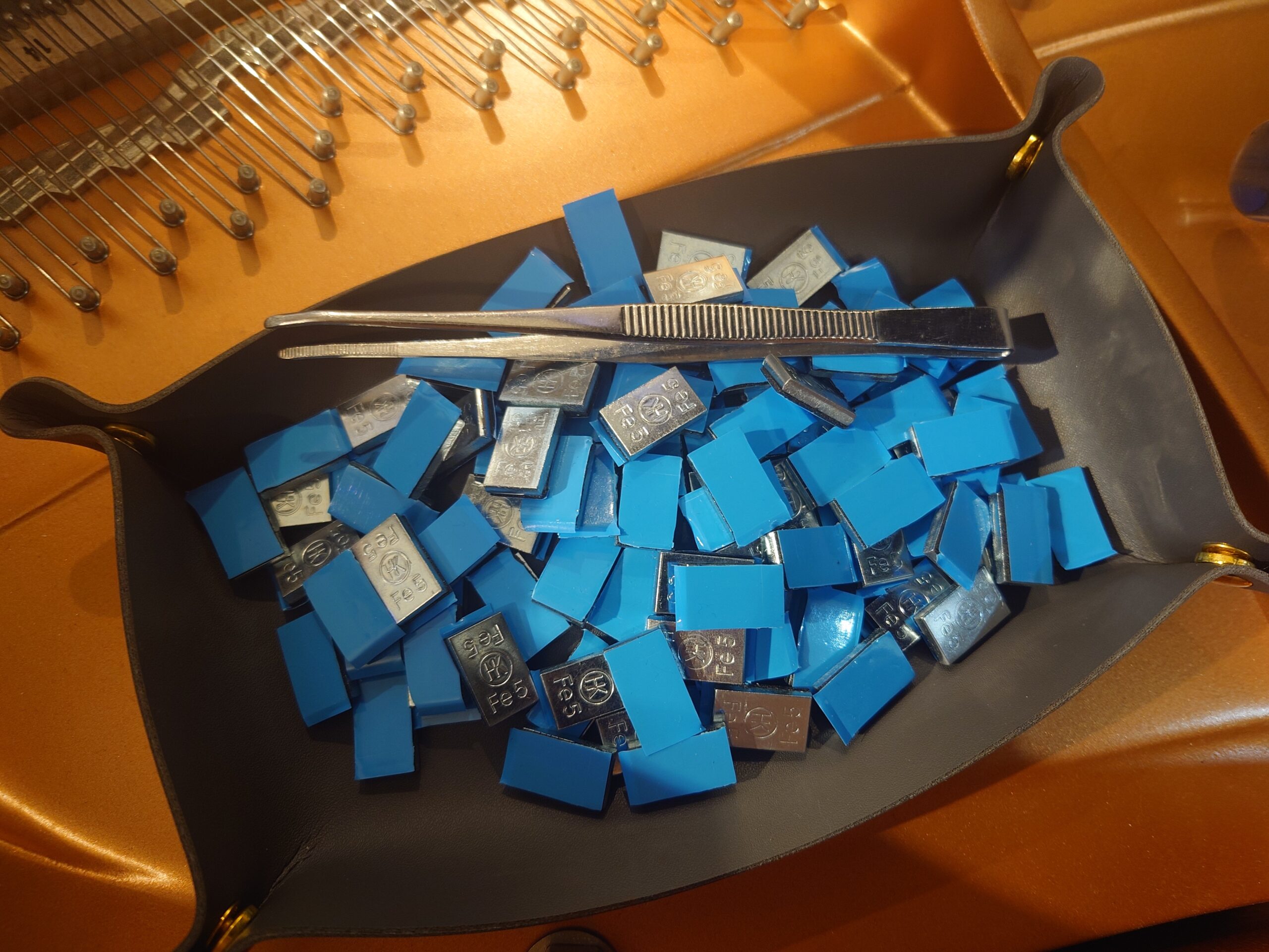 鍵盤調整と調律(2026/4) 8 ダウンウェイト調整2026-no2